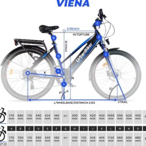 Urbanbiker VIENA 26" VTC électrique – Image 6