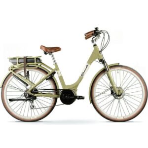 Vélo de Ville Électrique Granville E-Premium Shimano Acera 8V 300 Wh 700 mm Ivoire 2022 – Image 4