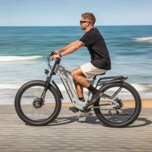 Vélo électrique à double moteur Shengmilo S600 2000W – Image 6